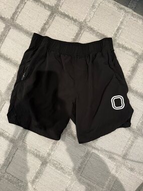 Boys Overtime Melo Black Performance Shorts